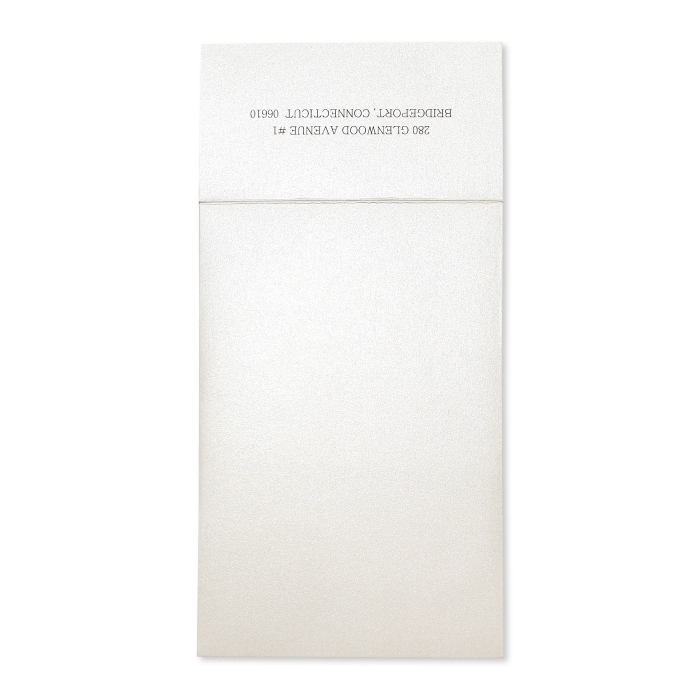 IVORY SHIMMERY FLORAL THEMED - SCREEN PRINTED WEDDING INVITATION : CREDWOOD-JARDINIER - IndianWeddingCards