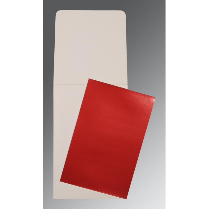 MAROON GLOSSY PERSONAL INVITATIONS : P-0007 - IndianWeddingCards