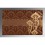 BROWN SHIMMERY SCREEN PRINTED WEDDING CARD : CRU-8239C - IndianWeddingCards