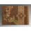 BROWN SHIMMERY SCREEN PRINTED WEDDING CARD : CW-8223O - IndianWeddingCards