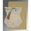 IVORY SHIMMERY UNIQUE THEMED - SCREEN PRINTED WEDDING CARD : CI-8229E - IndianWeddingCards