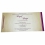 PURPLE SHIMMERY FLORAL THEMED - SCREEN PRINTED WEDDING CARD : CRU-8259F - IndianWeddingCards
