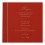 RED MATTE SCREEN PRINTED WEDDING CARD : CRU-8264D - IndianWeddingCards