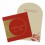 RED MATTE SCREEN PRINTED WEDDING CARD : CRU-8264D - IndianWeddingCards