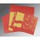 RED SHIMMERY EMBOSSED WEDDING INVITATION : CI-8236C - IndianWeddingCards