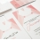 WHITE MATTE SCREEN PRINTED WEDDING INVITATION : CJOIN-US-BRIDE - IndianWeddingCards