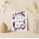 WHITE MATTE WEDDING INVITATION : CBLOOMING-SKULL - IndianWeddingCards